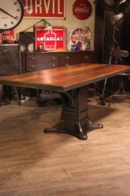 table pied fonte